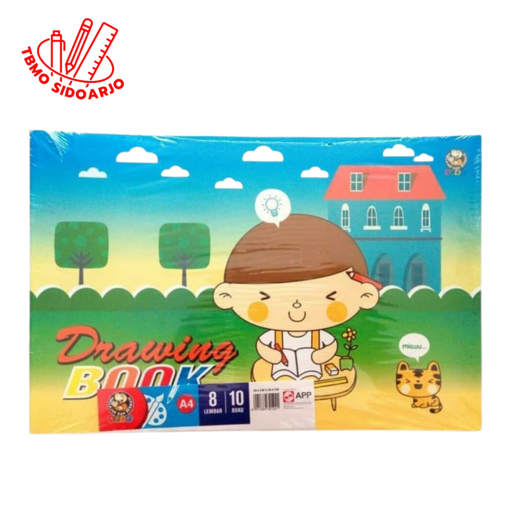 

TBMO Buku Gambar Dodo A4 Per Pack Isi 10 pcs