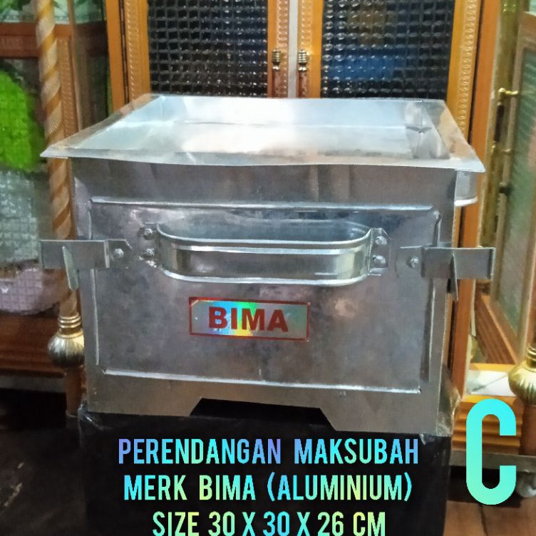 KODE F83V BIMA CENTER OVEN ATAU PERENDANGAN KUE BASAH MAKSUBAH ARANG DI ATAS BAHAN ALUMINIUM