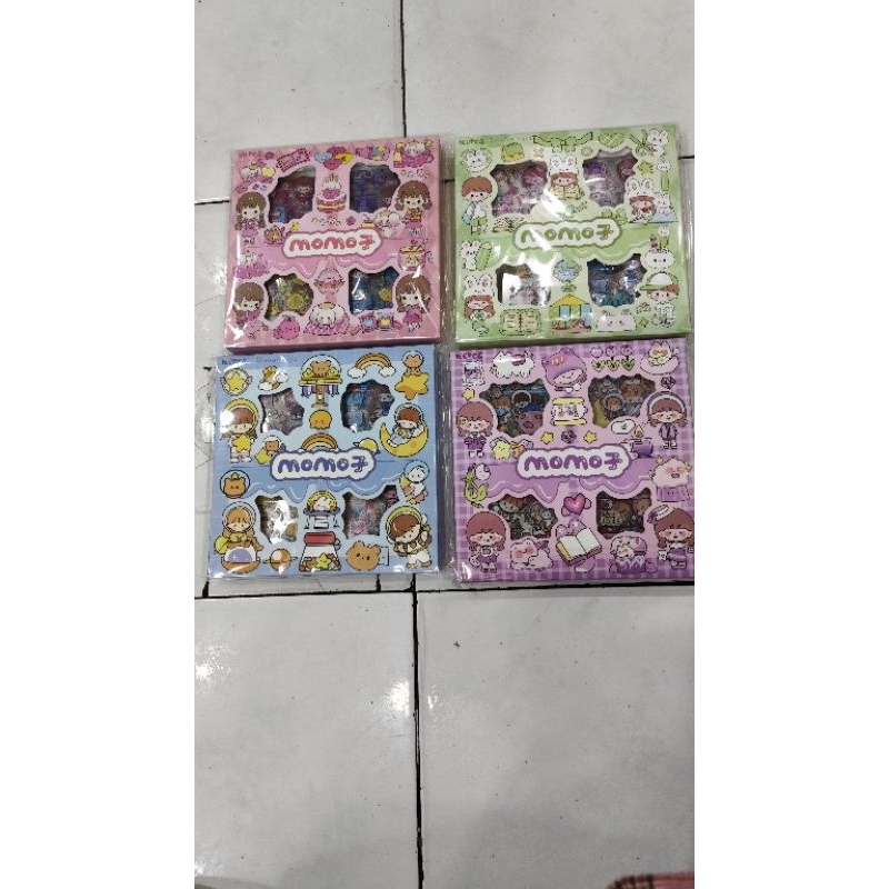 

STIKER MOMO 4 WARNA