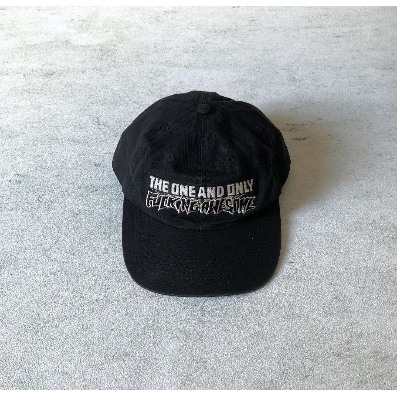 FUCKING AWESOME ONE AND ONLY 6-PANEL HAT BLACK