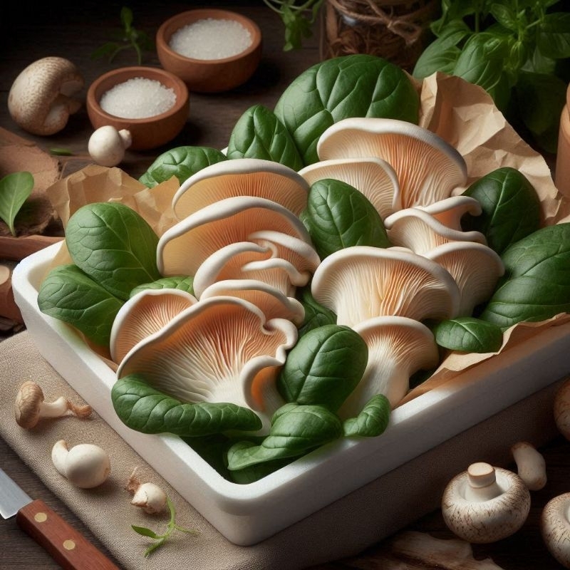 

jamur tiram segar 250 gr