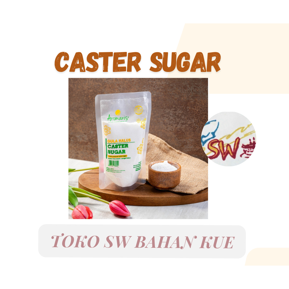

AROMANIS CASTER SUGAR 250 GR / SUGAR CANE