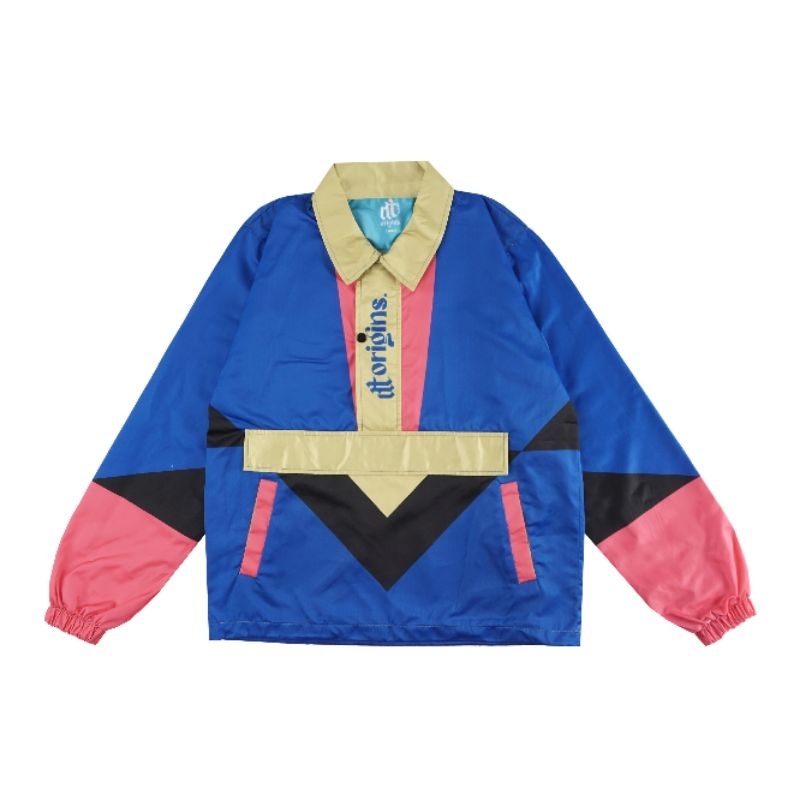 Jaket Windbreaker OVERHEAD 80/90s unisex