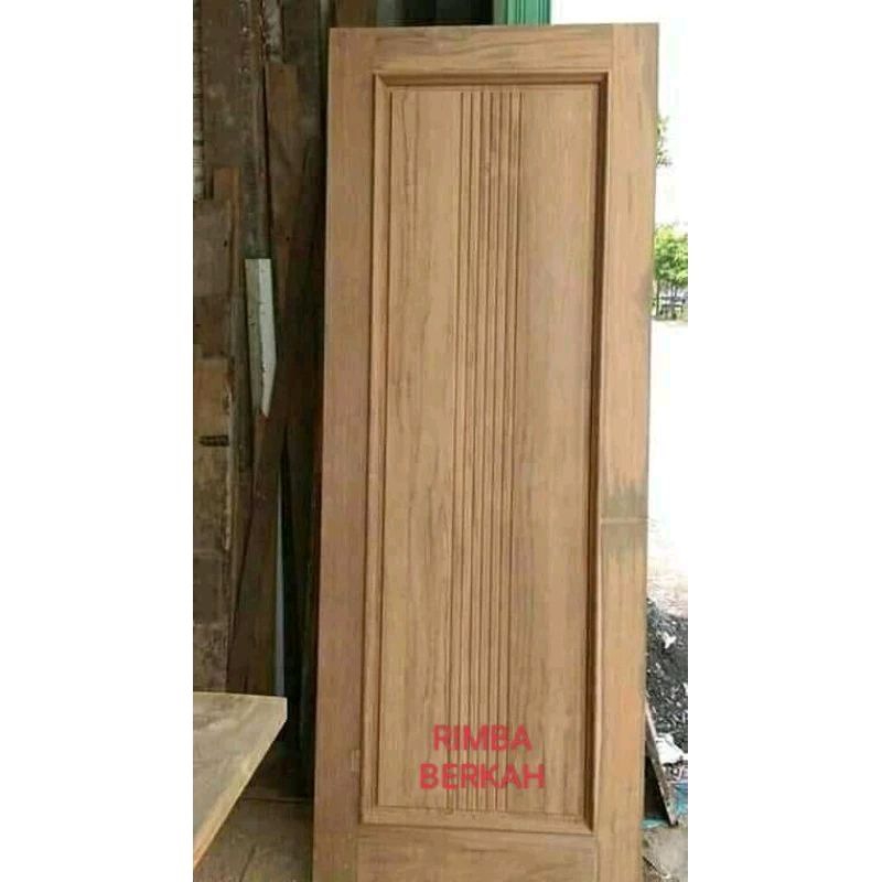 Pintu kayu Jati Asli PERHUTANI PREMIUM