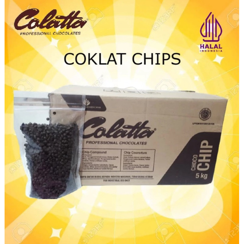 

CHOCO CHIP COLATTA REEPACK 250 gr - 500 gr