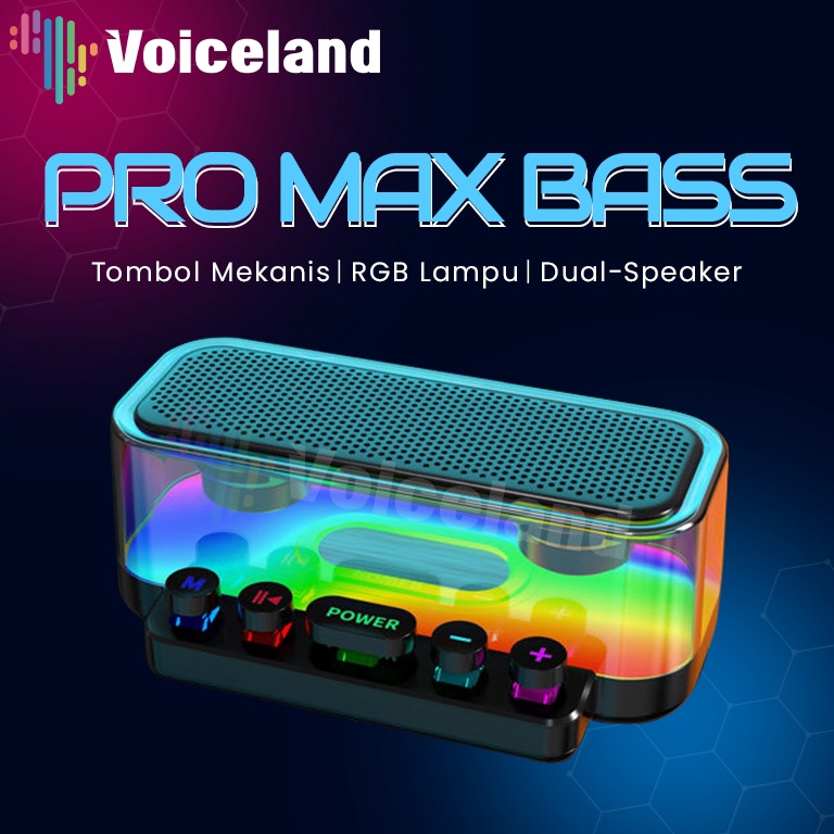 Recomended PRO MAX BASSSpeaker Bluetooth Soundbar Super Bass JBL Original 2 Speaker Wireless RGB Tom