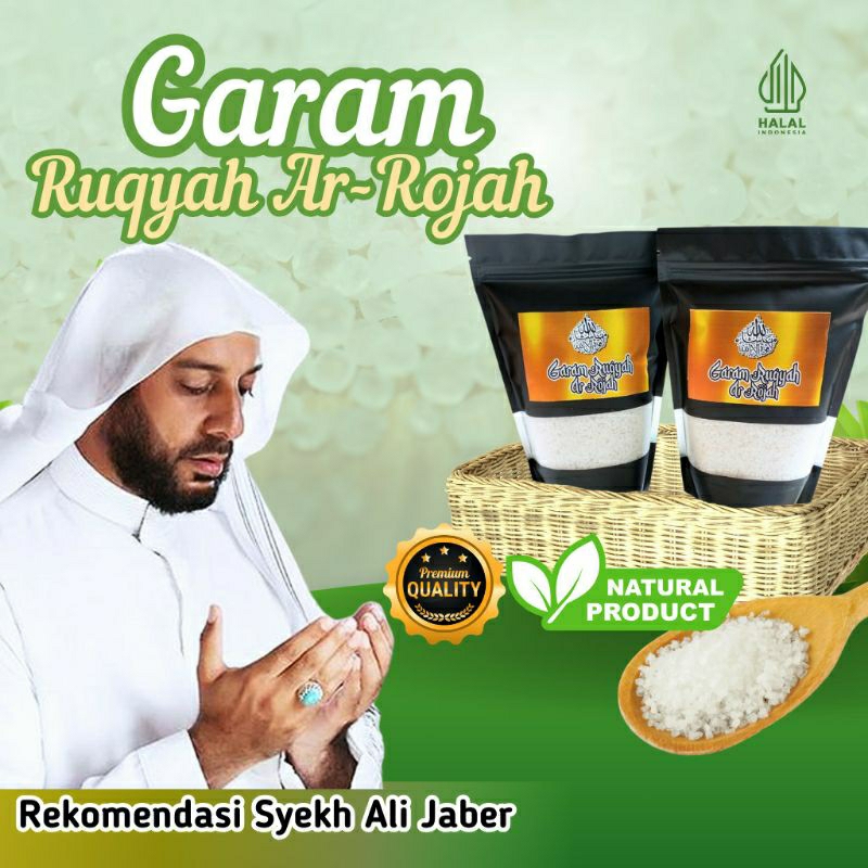 

Garam Ruqyah ArRojah Original garem asmak untuk kelancaran rejeki dan tolak balak