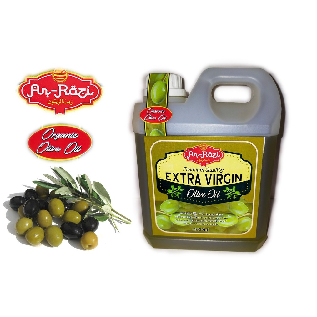 

Terlaris Minyak Zaitun Olive Oil Extra Virgin ArRozi 1ML