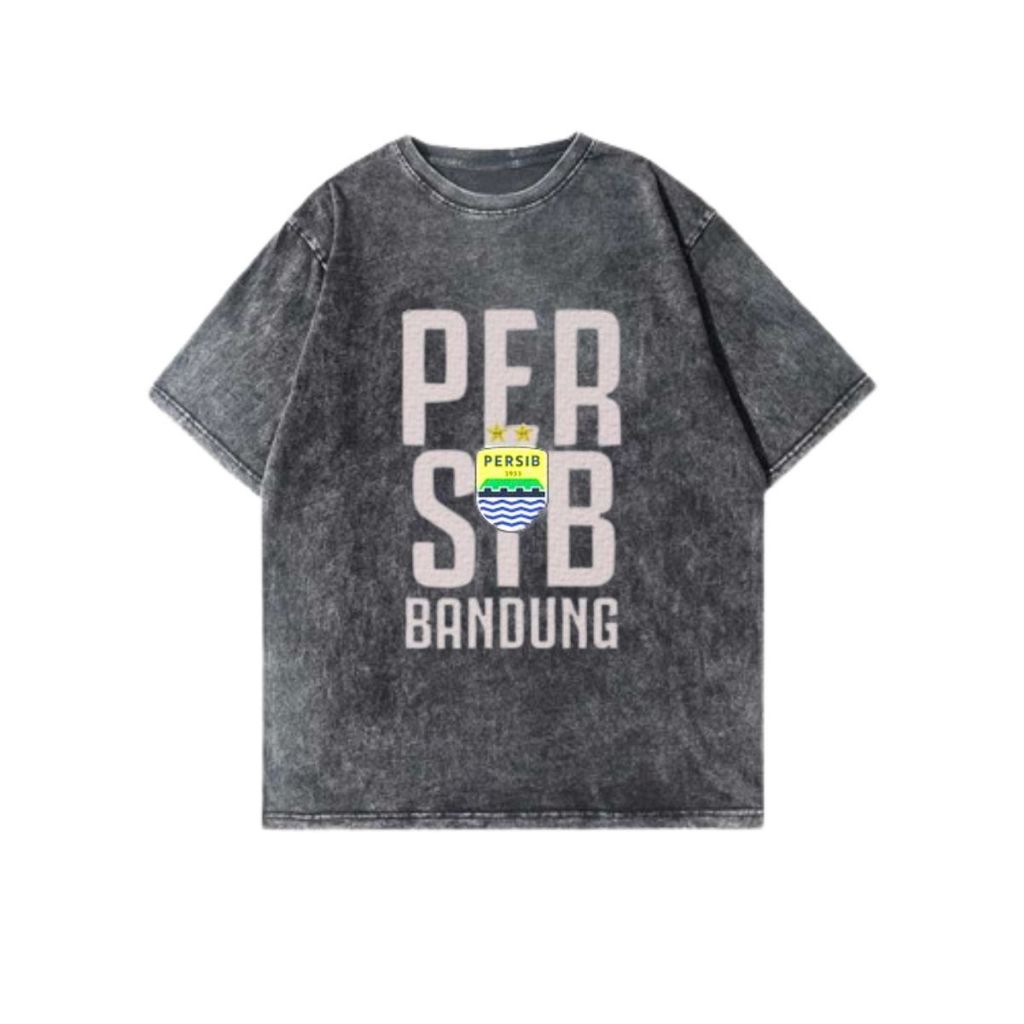 New Product ( 07 )Oversize T-Shirt Distro Unisex Sandwash | Kaos Persib Pria Wanita | T-Shirt Boboto