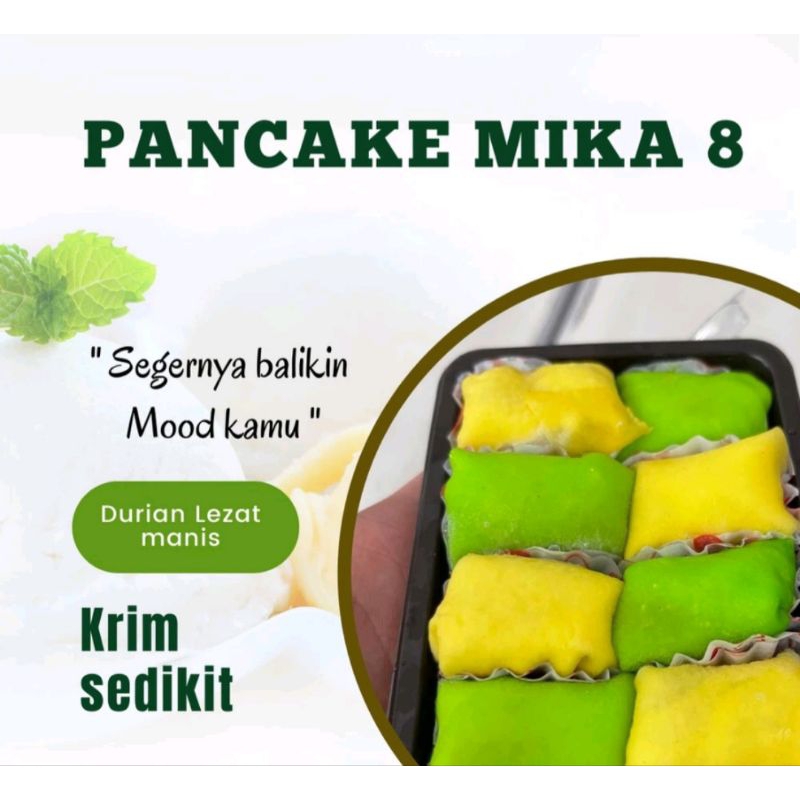 

Pancake Durian Mika Mini isi 8