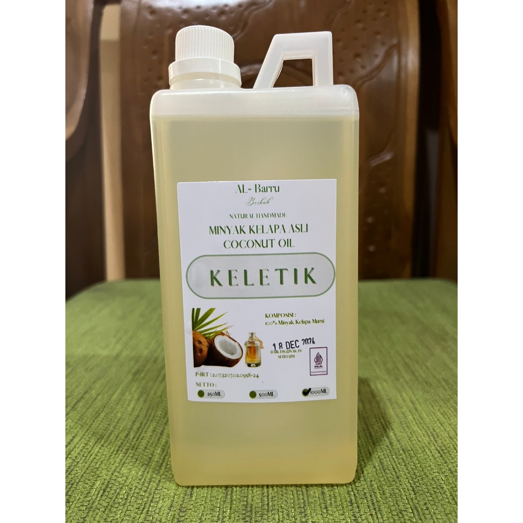 

Terlaris Coconut Oil Minyak Kelapa Murni 1 ml Minyak Klentik Murni 1 liter