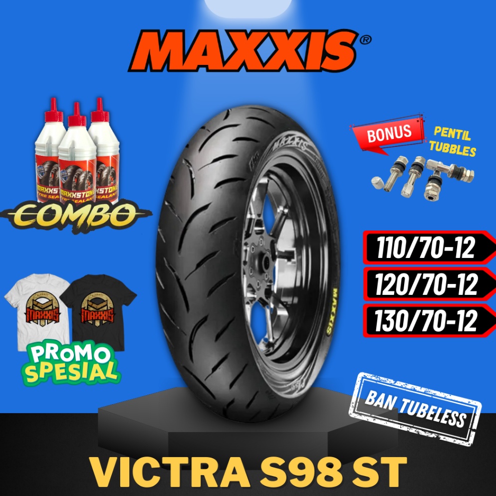 Harga Bersahabat READY COD MAXXIS VICTRA RING 12  BAN MAXXIS VESPA SCOOPY  BAN SCOOPY FREEGO  BAN TU