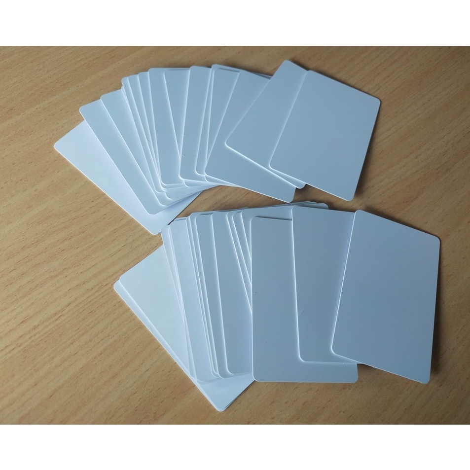 

Kartu PVC inkjet ID Blank Card PVC Inkjet Isi 5 Pcs Kualitas Terbaik