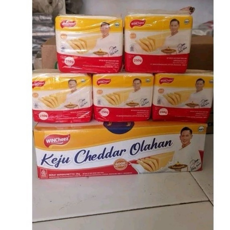 

Keju Wincheese / Keju Cheddar / Keju Chef Juna 250gr