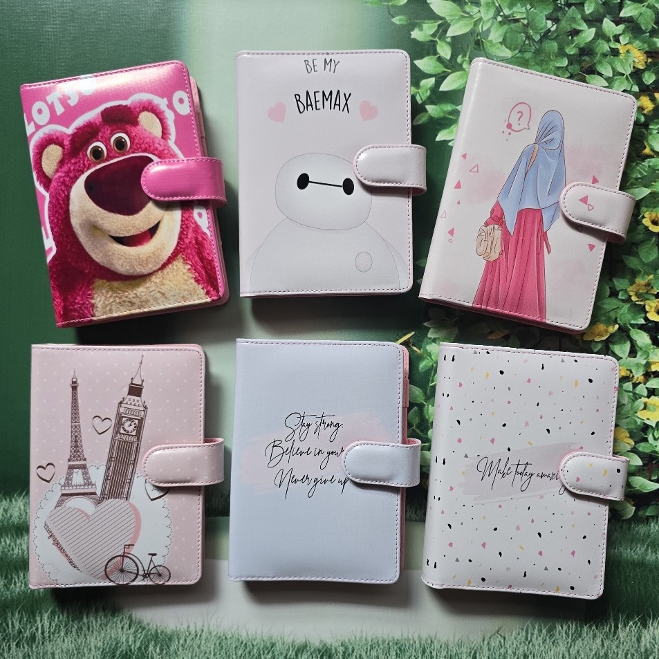 

Super Sale BINDER PRINTING 12 MOTIP PREMIUM UKURAN A6 6 RING