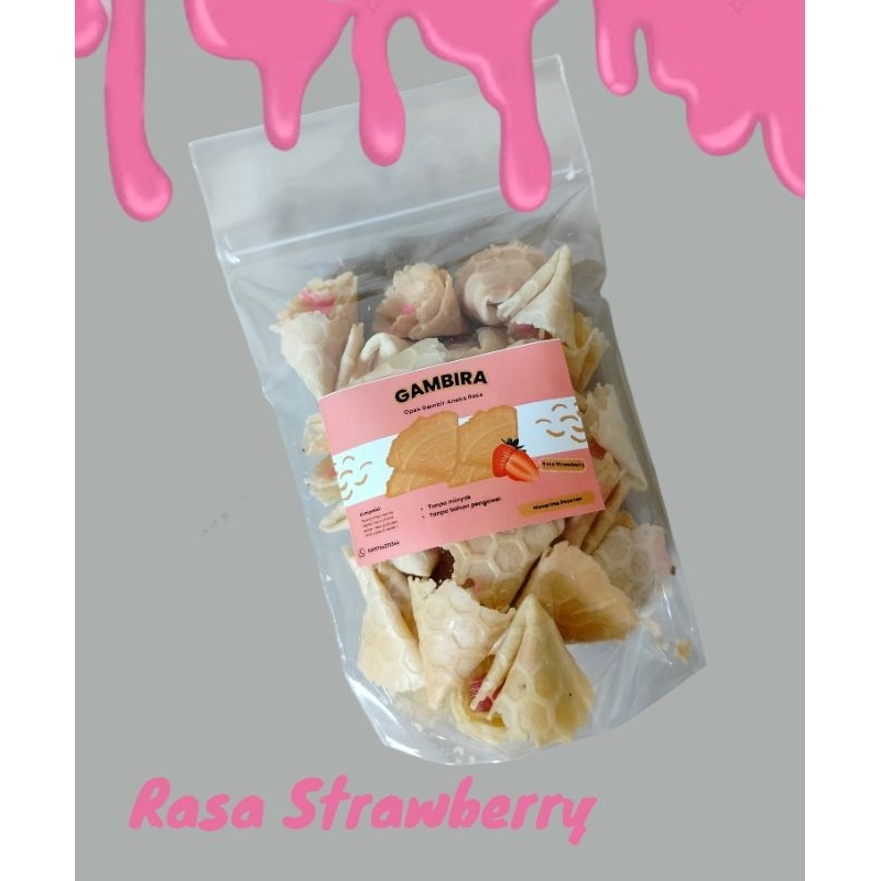 

Opak Gambir Rasa Strawberry (150g)