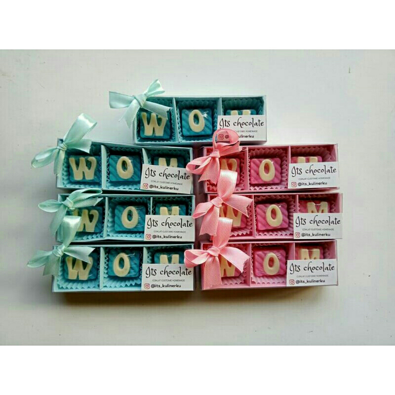 

souvenir coklat isi 3pcs