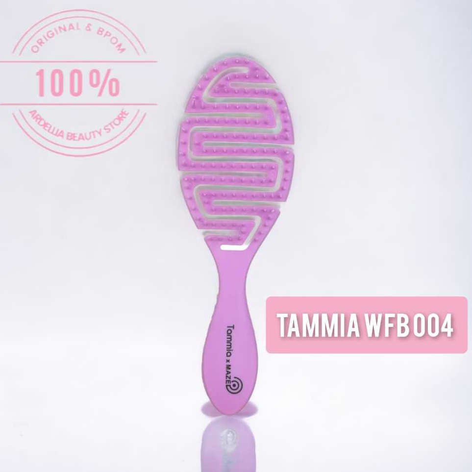 Sisir Tammia X Maze WFB4 Original 1 Professional Recomended MUA Antibacterial Scented Infused Oval W