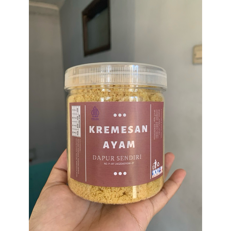 

KREMESAN AYAM 250GR