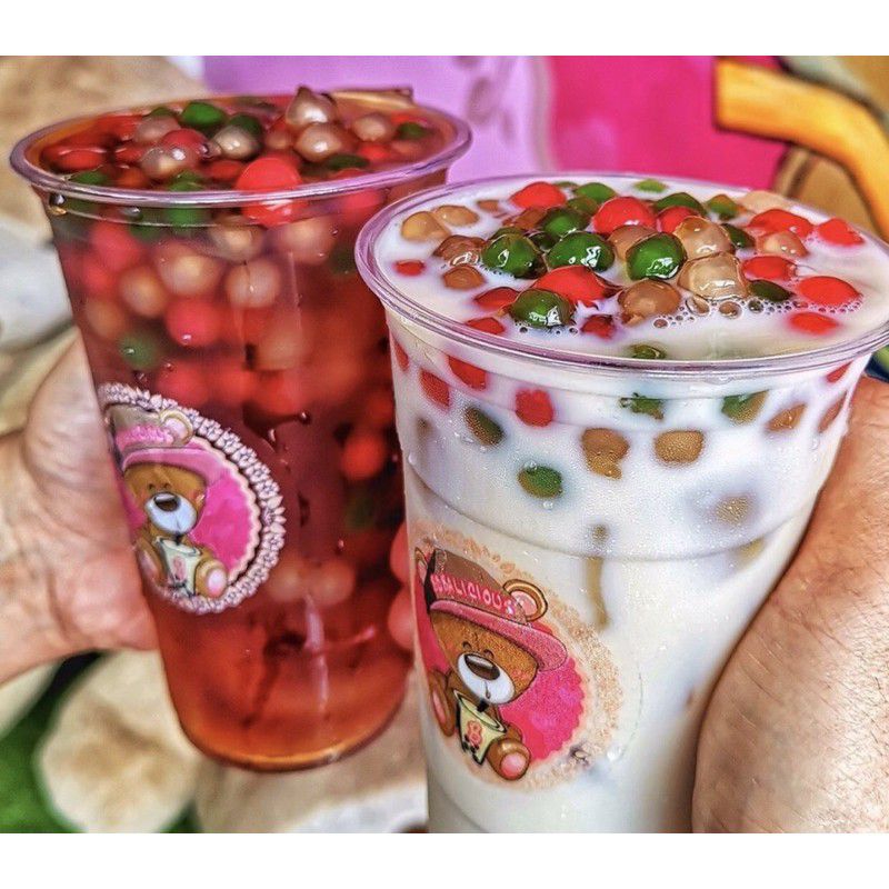 

Boba Rainbow 250gr Premiun Bubble Pelangi Topping Minuman