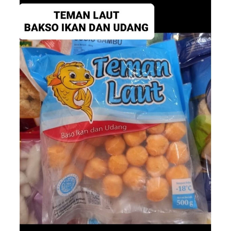 

BAKSO IKAN UDANG TEMAN LAUT 500 GR