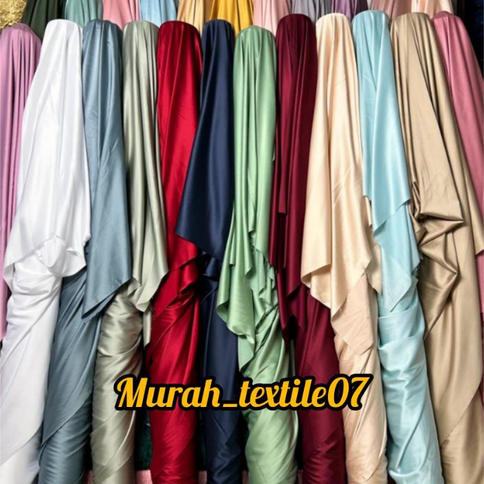 Free Ongkir Kain Armani Silk Premium  Armani Silk Polos 1  Silk Original