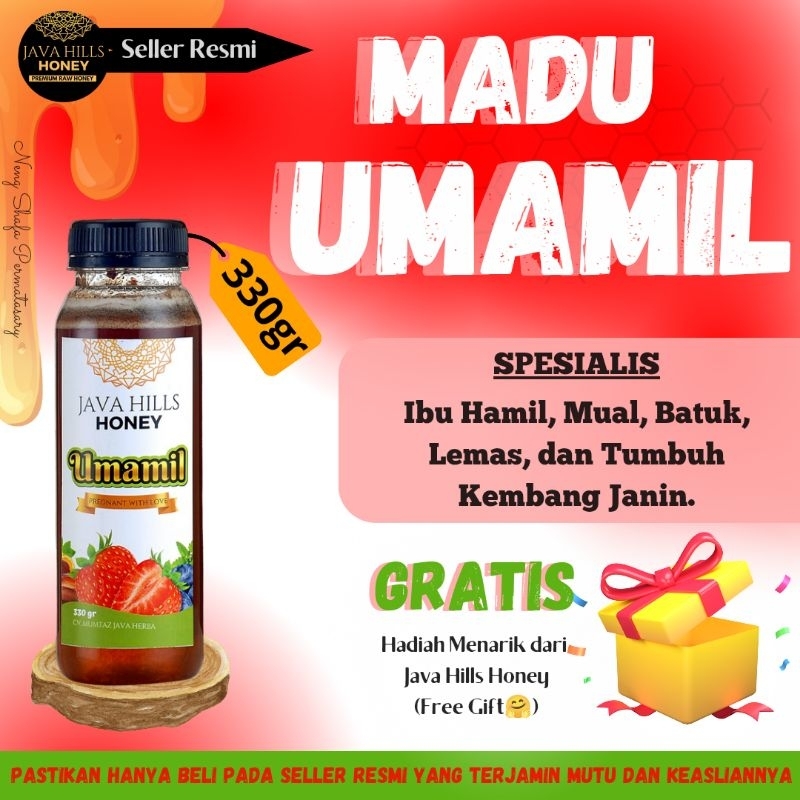 

(100% ASLI) MADU HERBAL TERBAIK | MADU UMAMIL BY JAVA HILL HONEY BY MUMTAZ