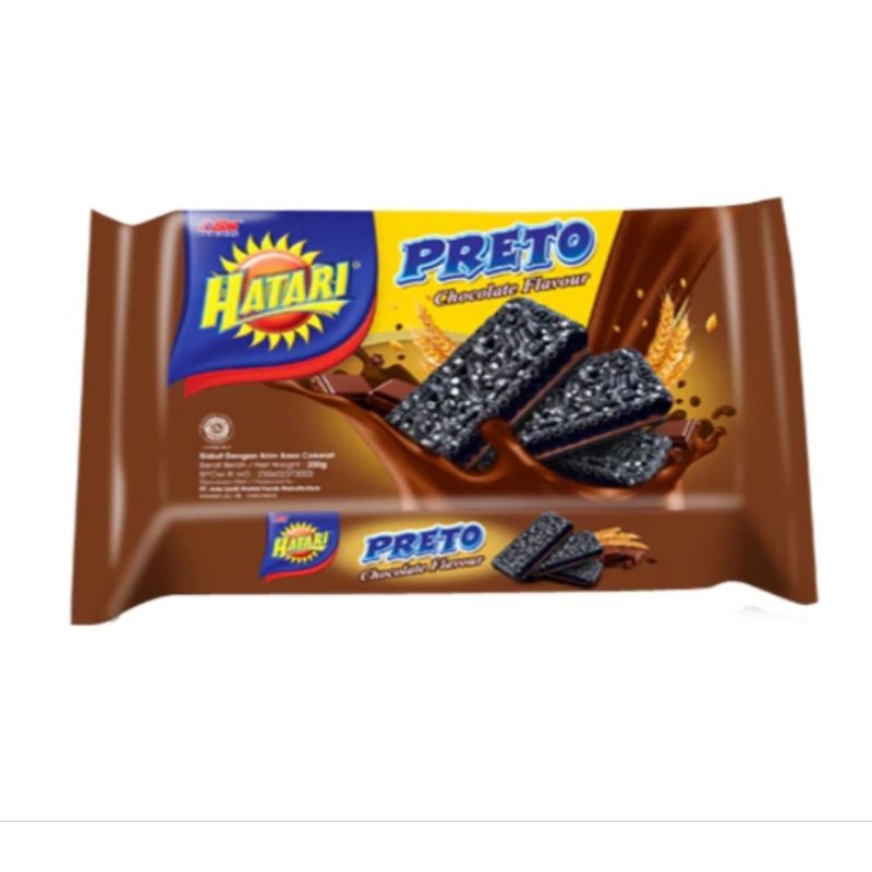 

roti hatari 190 gr twins preto biskuit hatari coklat pisang stroberi coklat