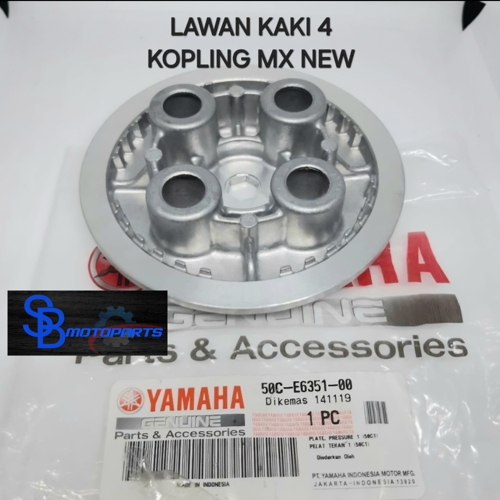 LAWAN KAKI EMPAT 4, PLATE PRESSURE JUPITER MX NEW KOPLING 50C E6351-00