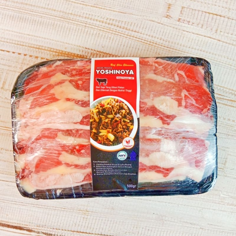 

Amanta Segar Bogor | Beef Slice Shortplate Daging Sapi Slice Yoshinoya 500gr Berkualitas Terlaris Amanta Segar Bogor