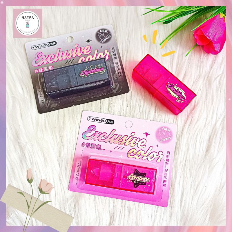 

Correction Tape Barbie Kotak TG-1335 Cotap Penghapus Tipex Glitter Bermotif Unik