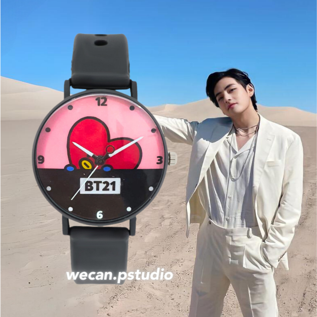 Jam tangan anak Bt21 wanita perempuan | Jam Tangan Fashion Wanita BT21 Karakter TATA