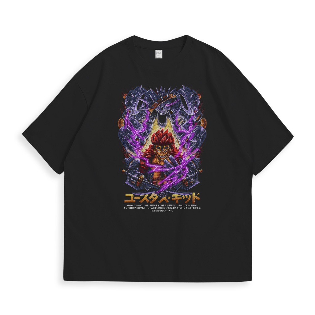 T shirt - Kaos Anime Distro | EUSTASS KID | Cotton Combed 30s Premium