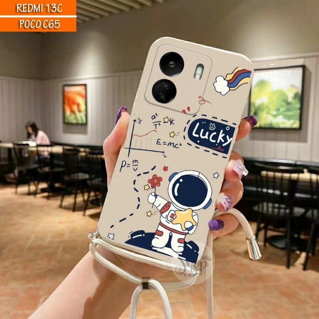 Softcase + Tali REDMI 13C POCO C65 Case REDMI 13C POCO C65 [UV04]