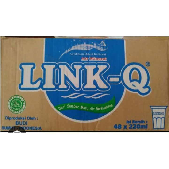 

Link-Q Mineral Water 1 Dus Isi 48 Cup Link-Q Aqua Gelas Link-Q Gelas Bisa Harga Grosir Link-Q Gelas