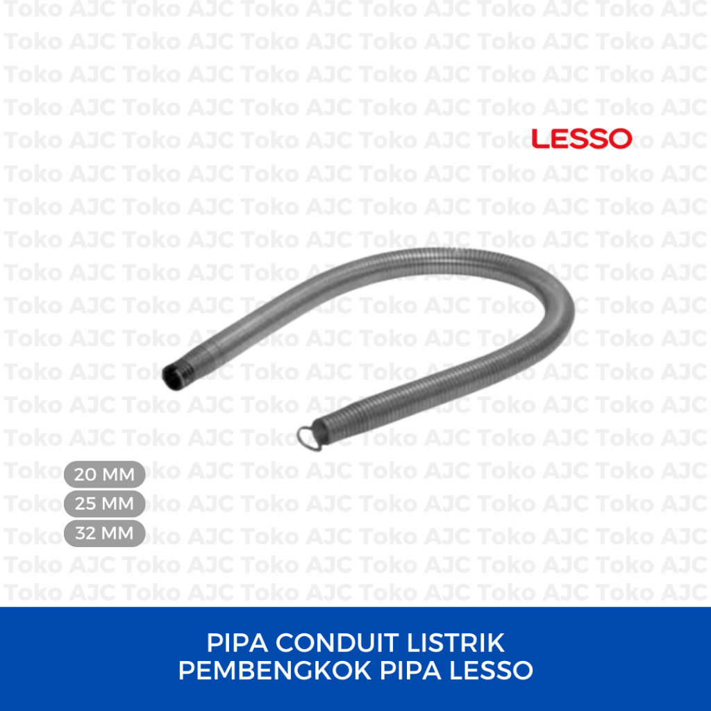 Pipa Conduit Listrik Pembengkok Pipa Lesso  - 20mm