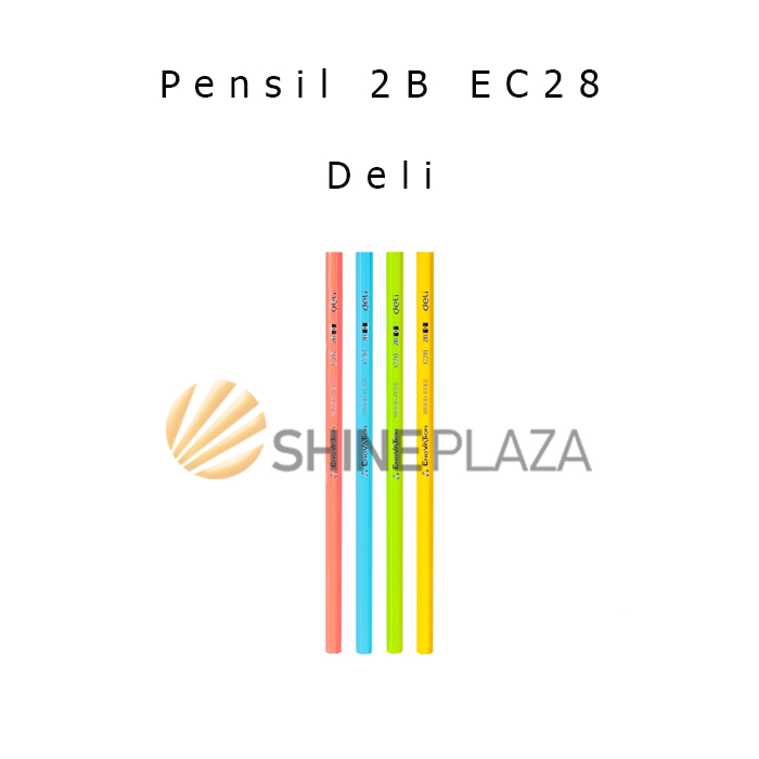 

Pensil Gambar Komputer 2B Deli EC28 - Drawing Wood Free Pencil Murah