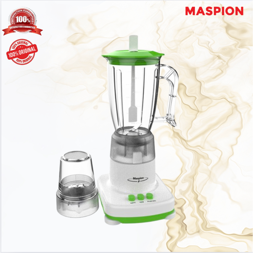BLENDER MASPION MT 1207 BLENDER 2 IN 1/MT1207/MT-1207/BLENDER PLASTIK ORIGINAL MASPION/GARANSI RESMI