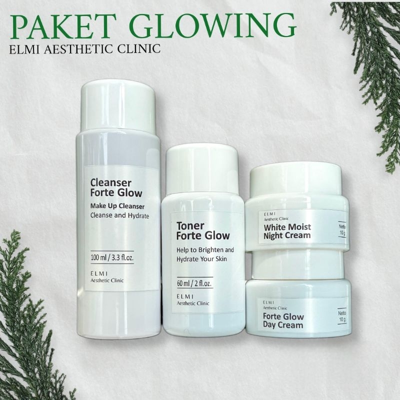 ❤️SPARKLE GLOW FORTE❤️PAKET WAJAH ELMI | PAKET WAJAH PEMUTIH | PAKET WAJAH FLEK TEBAL | PAKET WAJAH 