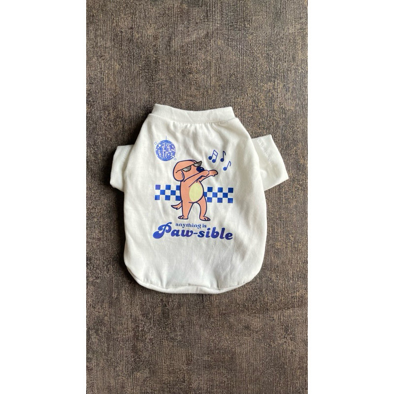 tshirt doggy kaos anjing besar baju anjing kucing kaos anjing lucu