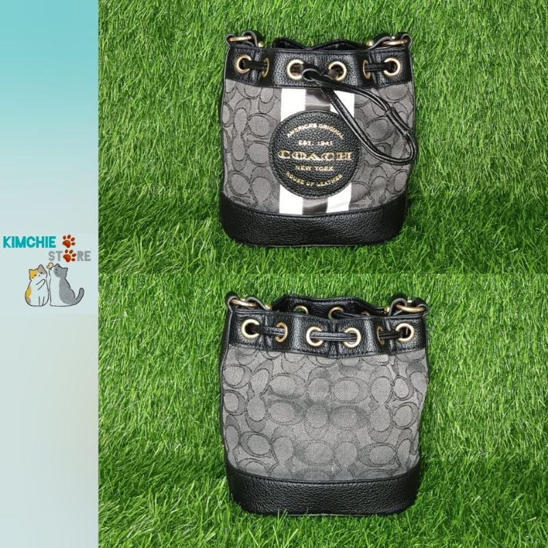 TAS SELEMPANG WANITA - COACH SLING BAG  SERUT (preloved)