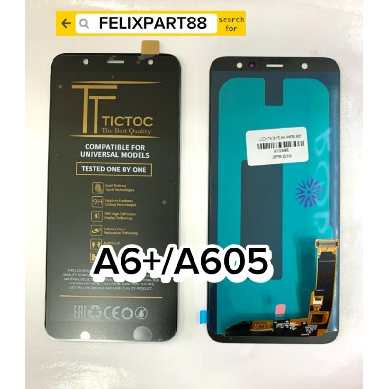 LCD + TOUCHSCREEN SAMSUNG GALAXY A6+ / A605 LCD + TS FULLSET A6 PLUS