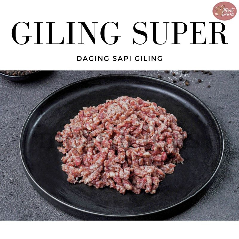 

Daging Giling / Ground beef Fat / Super (250gr & 1Kg) Daging Sapi