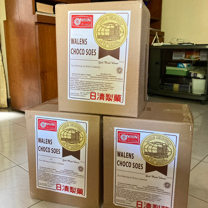 Nissin Walens Choco Soes 3,5 kg