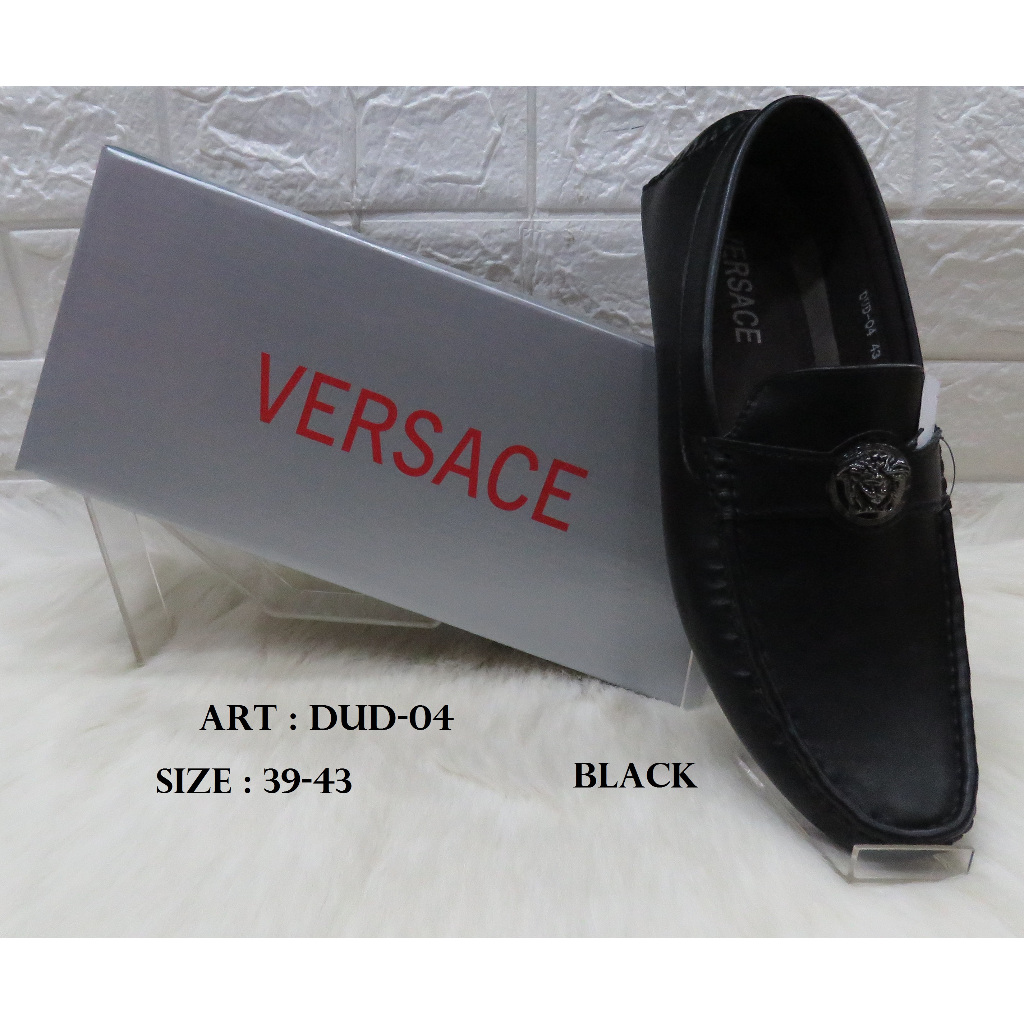SEPATU CASUAL PRIA MEREK VERSACE ART DUD-04 PRICE RP 488.900 BRAND ORIGINAL