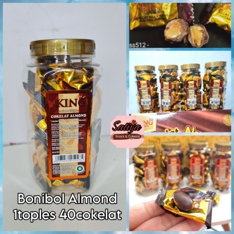 

dking Bonibol Cokelat almond isi 40 pertoples