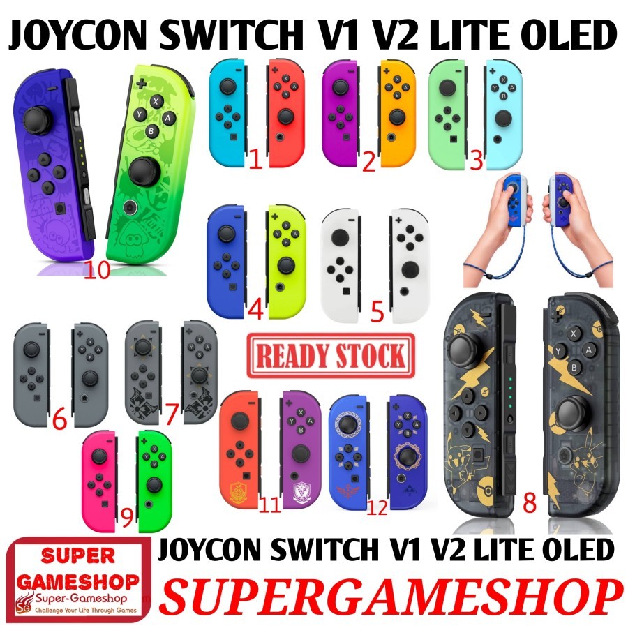 Joycon Nintendo Switch Joypad Switch V1 V2 Nintendo Switch Oled Joycon