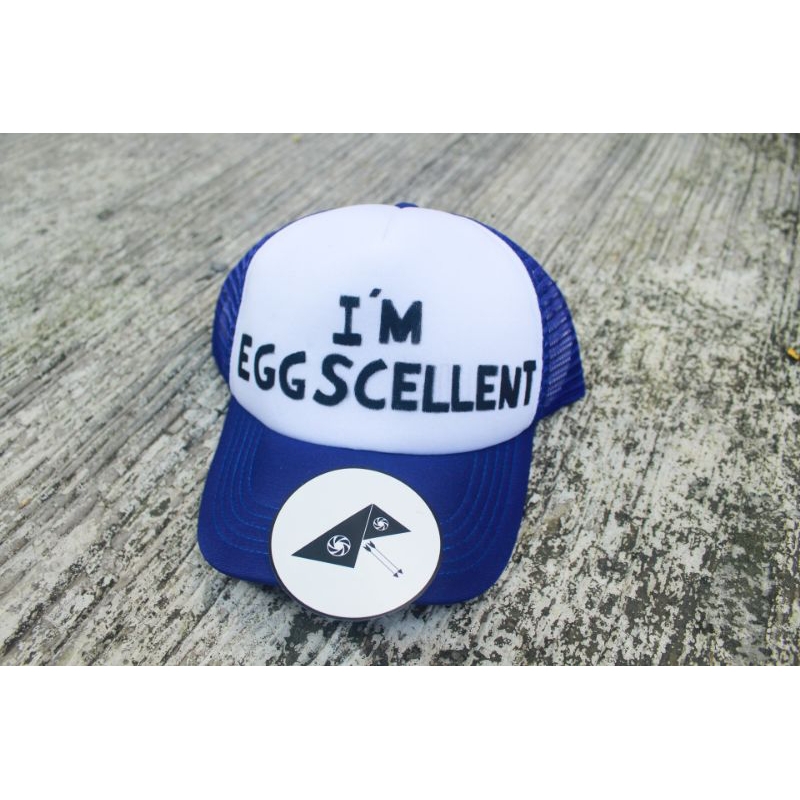 AR Trucker Hat - Topi I'm Eggscellent Regular Show