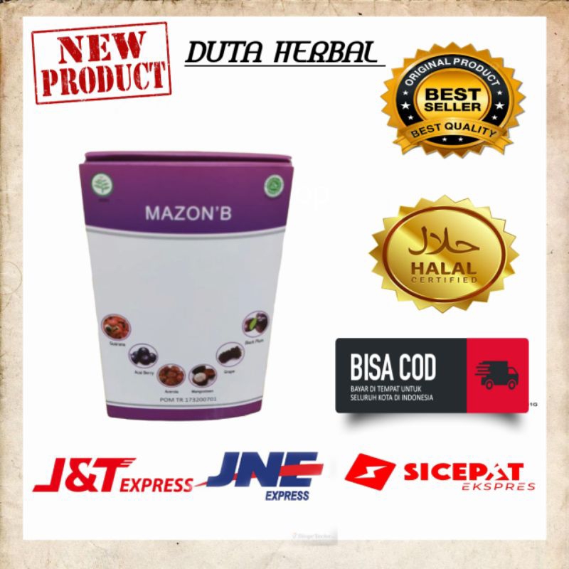 Mazon B Obat Jantung & Stroke Herbal Manjur