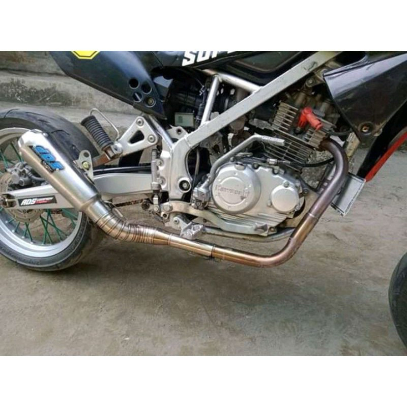 knalpot DOS kapsul kolong klx crf150